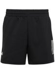 adidas Boy's Core Club 3 Stripe Short Black XS