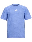 adidas Boy's Fall Melange Top Blue S
