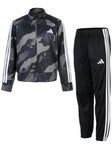 adidas Boy's Fall Camo 3-Stripe Warm Up Black S