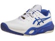 Asics Gel Resolution X 2E White/Cobalt Men's Shoes