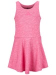 adidas Girl's Spring Flounce Dress Pink L