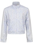 adidas Girl's Spring Full Zip Jacket Sky L