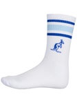 Australian Men's Crew Player Socks White/Blue
