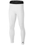 adidas Men's Core Techfit Tight White XL