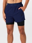adidas Men's Fall 2-in-1 Short Dk Blue XS