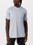 adidas Men's Fall Club 3-Stripes Top Grey S