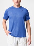 Asics Men's Fall Game Print Top Dk Cobalt XS