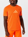 adidas Men's Spring Graphic Top Orange XXL