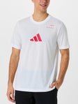 adidas Men's Spring Graphic Top White L