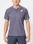 Asics Men's Spring Match Henley Purple XS