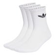 adidas Originals Crew Sock 3 Pack White/Black M