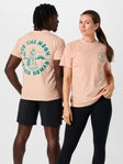 Ace The Moon Unisex Tennis Nomad T-Shirt Peach L