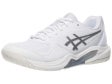 Asics Gel Dedicate 9 Wide White/Silver Women's Shoes