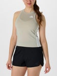adidas Women's Fall 3 Stripe Tank Alumnia L