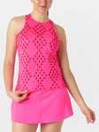 adidas Women's Fall Club Graphic Tank Pink XS
