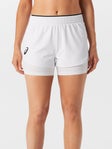 Asics Women's Spring Match Short White L