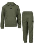 adidas Youth Winter Ess Fleece Warm Up Olive XL