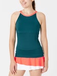BB Women's Piedra Tank Dark Green M