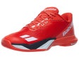 Babolat Jet Mach 4 Cherry Tomato/White Men's Shoes