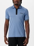 BOSS Men's Summer Serve Colorblock Polo Blue S