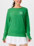 Bird & Vine Women's Reverse Fleece Tennis Crest
