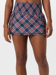 Bubble Women's Prince Skirt Blue Plaid M