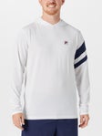 Fila Men's Essential Long Sleeve Hoodie White XXL