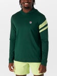Fila Men Spring Long Sleeve Hoodie Rainforest XXL