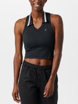 Fila Women's Casa Seamless Polo Tank Black XL