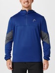 Head Men's Tech 1/4 Zip Hoodie Royal S