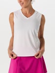 Head Wms Spring Balance V-Neck Tank White XL