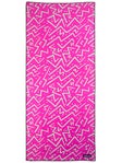 Knockaround Adventure Towel Pink Zigs