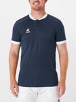 Le Coq Sportif Men's Core Tennis Henley Navy S