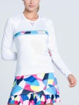 ~/Lucky In Love Wms Paddle Groove LS White XS
