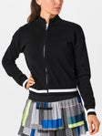 Lucky In Love Wms Rally Mock Cardigan Black M