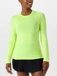 Lucky In Love Women's L-UV Breeze LS Lemon XS