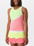 Lucky In Love Wms Spin Around Tank Print L
