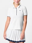 Lacoste Wms Spring Heritage Polo White 36 (4)