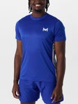 Mouratoglou Men's Tech+ Solid Top Blue L