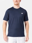 New Balance Men Core Tournament Henley Navy M