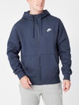 Nike Men's Core Club Zip Hoodie Navy S