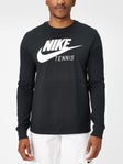 Nike Men's Core Tennis Long Sleeve Black XL