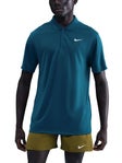 Nike Men's Winter Solid Polo Blue L