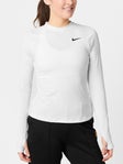 Nike Wms Core UV Victory Long Sleeve White XS