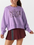 Nike Women's Phoenix Fleece Crewneck Lilac S