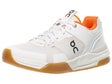 ON The Roger Clubhouse Pro Ivory/Flame Men's Shoes