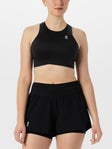 ON Women's Spring Court Crop Top Black XS