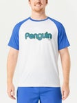 Penguin Men's Summer 60's Graphic Crew White S