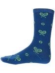 Racquet Inc Novelty Tennis Sock Navy