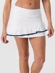 Sofibella Women's Aurora Sky Pleat Skirt White M